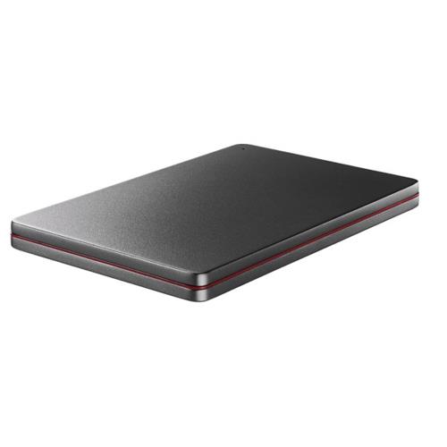 IODATA(アイ・オー・データ) HDPX-UTSC2K Black×Red USB 3.2 Gen 1対応 ポータブルHDD「カクうす」2TB