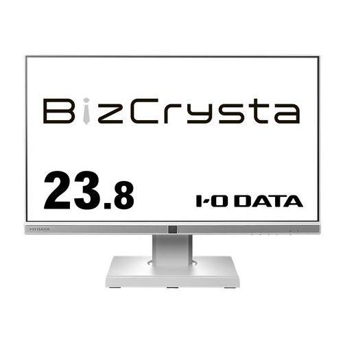 IODATA(アイ・オー・データ) LCD-BC241DW-F BizCrysta 23.8型 フルHDディスプレイ ホワイト 人感センサー搭載