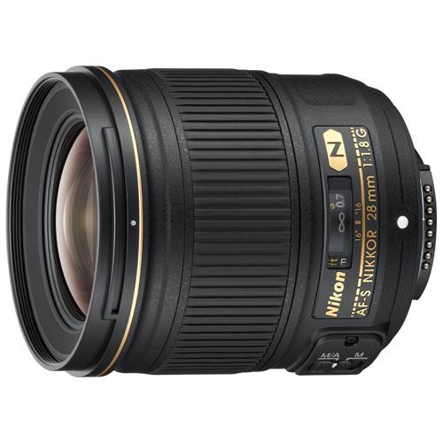 ニコン(Nikon) AF-S NIKKOR 28mm f/1.8G ニコンFマウント 大口径広角単焦点レンズ