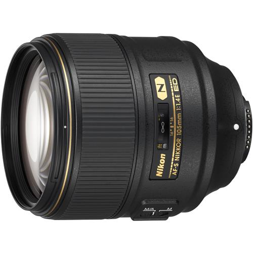 ニコン(Nikon) AF-S NIKKOR 105mm f/1.4E ED ニコンFマウント 中望遠単焦点レンズ