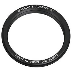 CANON(キヤノン) M.L.ADP67 マクロライトアダプター 67