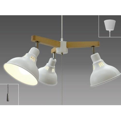 タキズミ GL3065CHWH URBAN STYLE 3灯シャンデリア 電球色 ～4.5畳 リモコン無