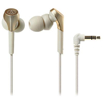 オーディオテクニカ(audio-technica) ATH-CKS550X CG(ｼｬﾝﾊﾟﾝｺﾞｰﾙﾄﾞ) SOLID BASS インナーイヤーヘッドホン ハイレゾ対応