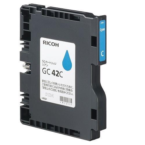 リコー(RICOH) GC42C 純正 RICOH SGカートリッジ シアン Mサイズ
