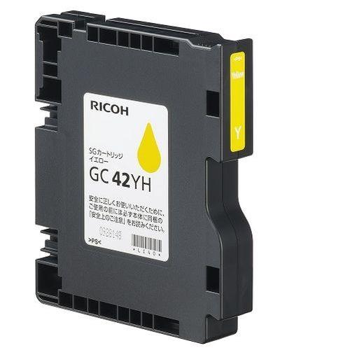リコー(RICOH) GC42YH 純正 RICOH SGカートリッジ イエロー Lサイズ