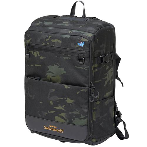 ケンコー(Kenko) AOC-ST4ISRKMTCF(マルチカモフラージュ) 座れるカメラリュック aosta Sanctuary IV ISリュック耐荷重100kg  内寸320×400×140mm