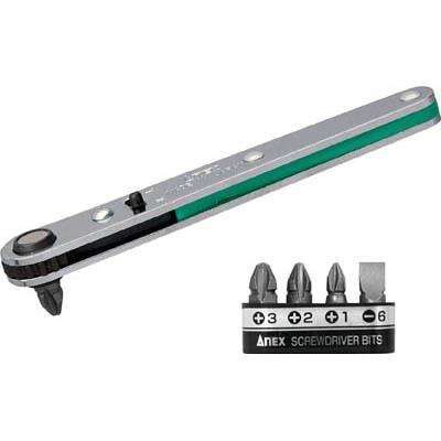 兼古製作所 425-5B ストレート型オフセットラチェットドライバービット5本組