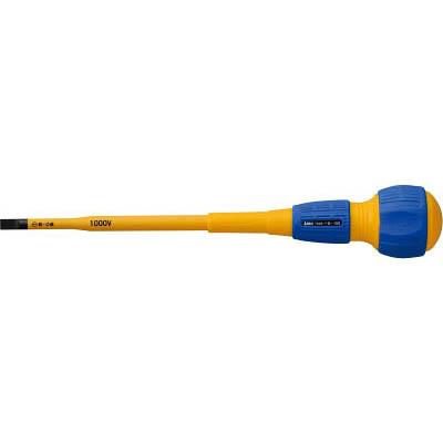 兼古製作所 7900-6-150 スリム絶縁ドライバー -6×150