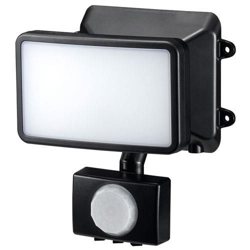 ヤザワ SLR6LEA(ブラック) AC式 6WLED センサーライト 1灯