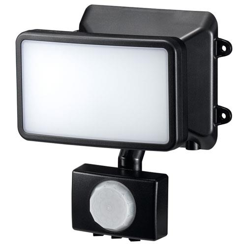 ヤザワ SLR3LEB(ブラック) 乾電池式 3WLED センサーライト 1灯