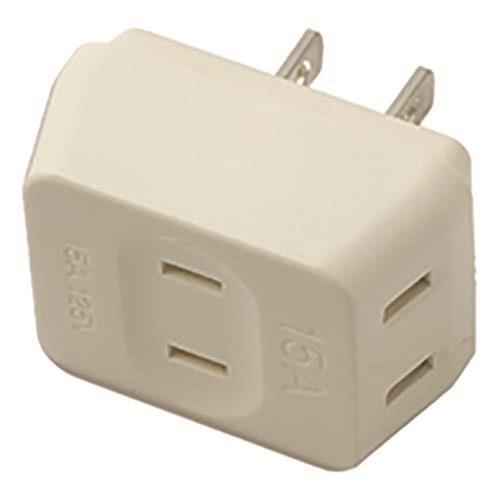 ヤザワ Y02T300WH(ホワイト) 耐トラ付トリプルタップ3個口