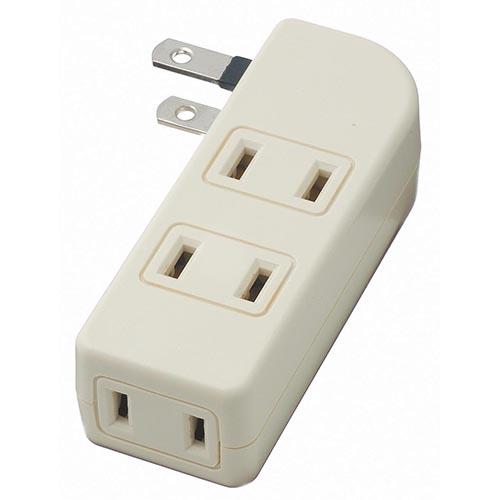 ヤザワ Y02SU400WH ホワイト 耐トラ付サイドタップ4個口