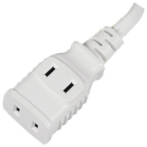 ヤザワ Y02201WH ホワイト 耐トラ付タップ2個口1m 上挿し1･横挿し1