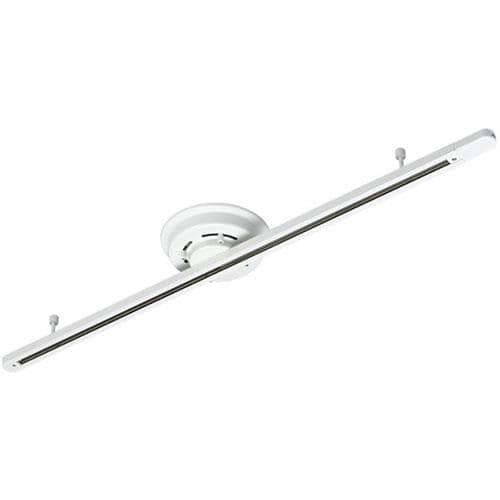 ヤザワ LRD1001WH(ホワイト) 薄型シーリング直付けダクトレール 1000mm