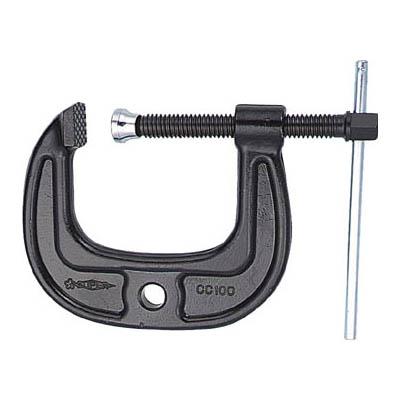 スーパーツール CC-100 シャコ万力(C型) 強力ワイドタイプ