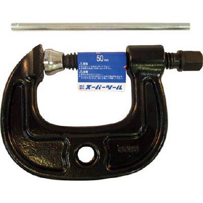 スーパーツール CC-50 シャコ万力(C型) 強力ワイドタイプ