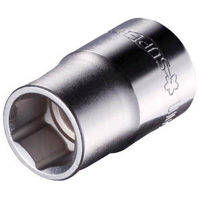 スーパーツール NHS312 ソケツトレンチ用ソケツト(差込角：9.5mm) 六角対辺：12mm