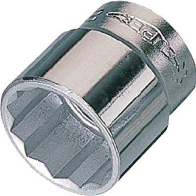 スーパーツール NHS422 ソケツトレンチ用ソケツト(差込角：12.7mm) 六角対辺：22mm