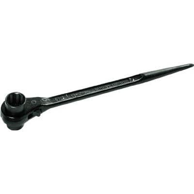 スーパーツール RN-4650 両口ラチェットレンチ(爪式) 六角対辺：46×50