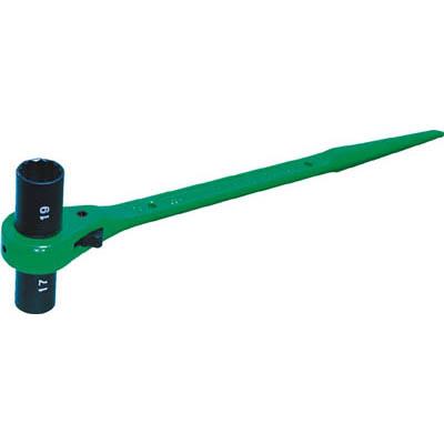 スーパーツール RN-1214WL 両ロングソケット･両口ラチェットレンチ 爪式 六角対辺：12×14