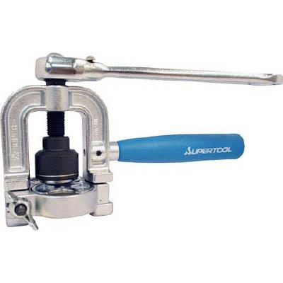 スーパーツール TH406R フレキ管ツバ出し工具(ラチエットハンドル式)