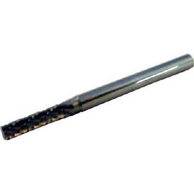 スーパーツール SB1A02 超硬バーシャンク径3ミリ(円筒型) ダブルカット(刃径：2.5)