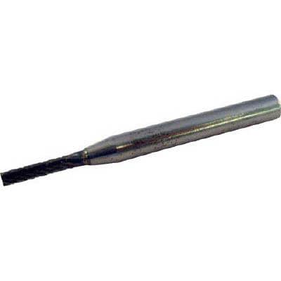 スーパーツール SB1C01 超硬バーシャンク径6mm(円筒型) ダブルカット(刃径：3.0)
