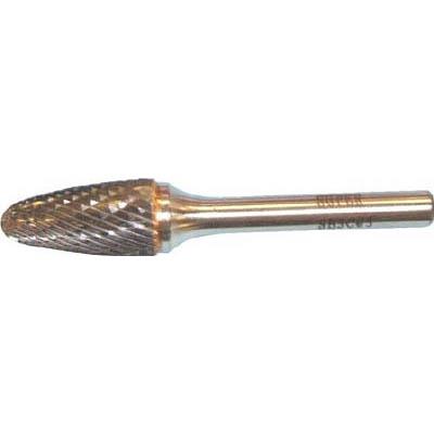 スーパーツール SB3C05 超硬バーシャンク径6ミリ(砲弾型) ダブルカット(刃径：12.7)