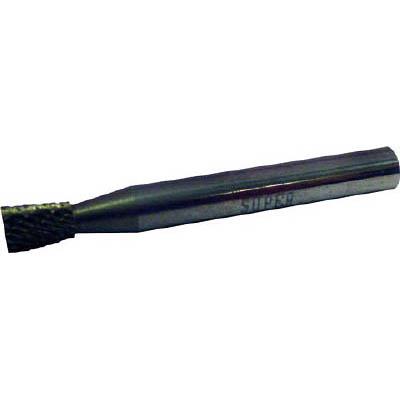 スーパーツール SB52C01 超硬バーシャンク径6mm(逆テーパー型) ダブルカット(刃径：6.0)