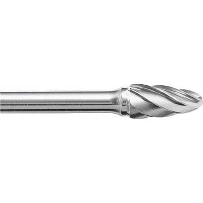 スーパーツール SB3C04SA 超硬バーシャンク径6mm 砲弾型 アルミカット 刃径：16.0