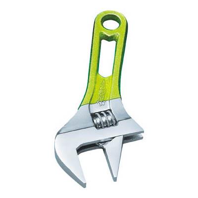 スーパーツール MWM24SY ワイドモンキレンチショートタイプ(クリアイエロー) 口開：0～24