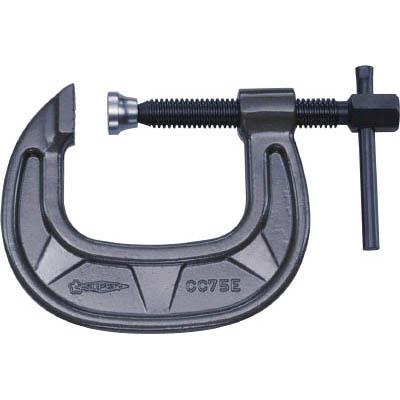 スーパーツール CC75E シャコ万力 C型 75MM