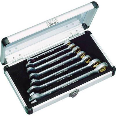 スーパーツール GRW700 ギアレンチ(ストレート) 7丁組セット