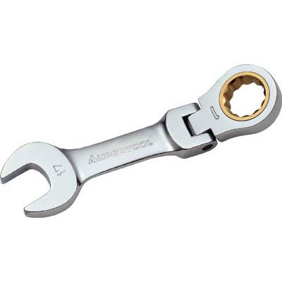 スーパーツール GRW19FS ギアレンチ(ショート･フレックスタイプ)