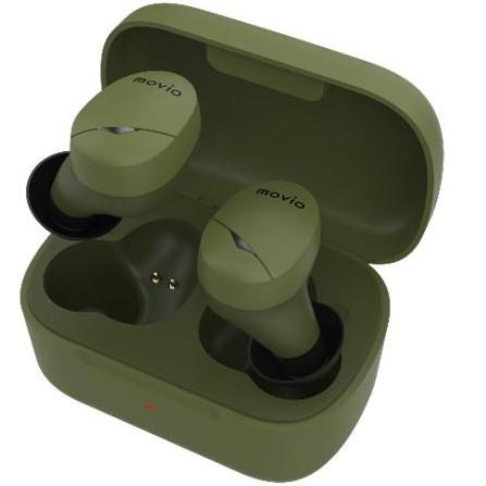 ナガオカ M310SHOESRGN リラックスグリーン 完全ワイヤレスイヤホン