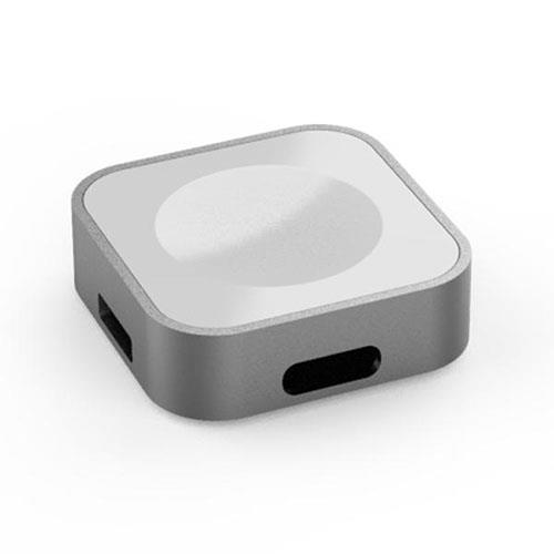 ナガオカ M312AWCSV シルバー Apple Watch 対応携帯用ワイヤレス充電器