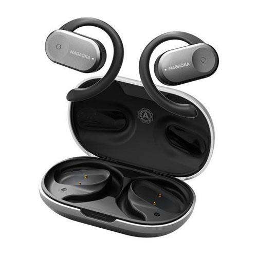 ナガオカ BT832OWSGM ガンメタリック 完全ワイヤレスイヤホン オープンイヤー Bluetooth5.3