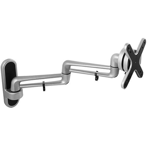 朝日木材加工 ARM-003 シルバー モニターアーム 壁付けタイプ