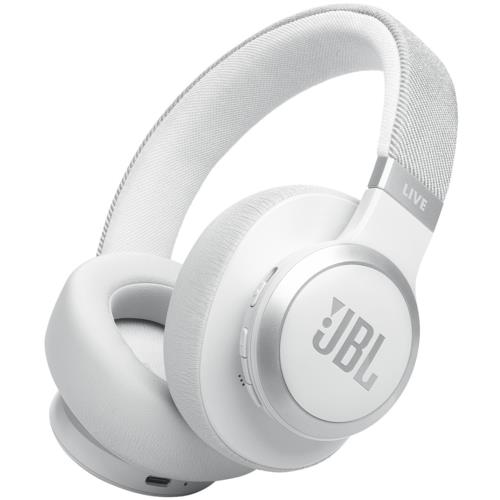 JBL(ジェイ ビー エル) JBL LIVE770NC WHT ホワイト ワイヤレスハイブリットノイズキャンセリングヘッドホン
