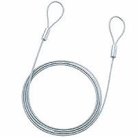 サンワサプライ SLE-1W-2 eセキュリティ ワイヤー 2m