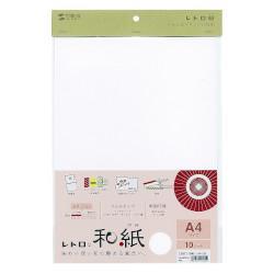 サンワサプライ 和紙 白練(しろねり) 色 JP-MTRT14