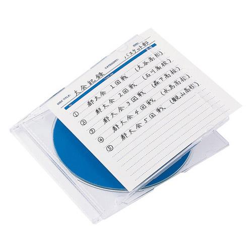 サンワサプライ JP-IND7N 手書き用インデックスカード 光沢タイプ 20枚入