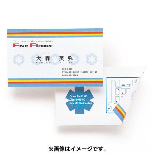 サンワサプライ JP-MCMT01N(白) マルチ名刺カード 10シート 100カード入