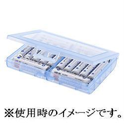 サンワサプライ DG-BT5BL ブルー 電池ケース 単三形、単四形対応