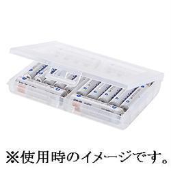 サンワサプライ DG-BT5C クリア 電池ケース 単三形、単四形対応