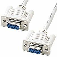 サンワサプライ KRS-L09-4K RS-232Cケーブル クロス 4m