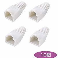 サンワサプライ ADT-MC4W-10 モジュラーカバー 先付けタイプ 10個