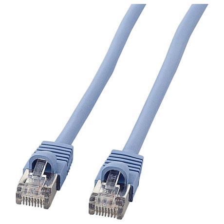 サンワサプライ KB-STP-005LBN(ライトブルー) STPエンハンスドカテゴリ5単線ケーブル 0.5m