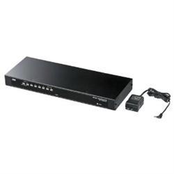 サンワサプライ SW-KVM8UP パソコン切替器 USB&PS/2 8台切替