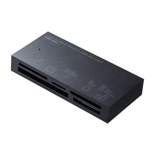 サンワサプライ ADR-3ML50BK(ブラック) USB3.1 マルチカードリーダー